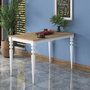 Hanah Home Mesa de Comedor JA104 - 2598 Nogal y Blanco